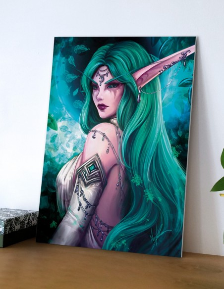Tyrande Murmevent (World of Warcraft) – Tableau PVC | Namwhan