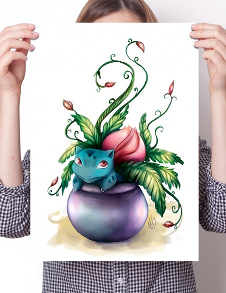 Herbizarre (Pokémon) – Poster | Namwhan