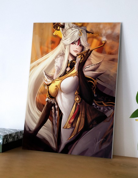 Ningguang (Genshin Impact) – Tableau PVC | Namwhan