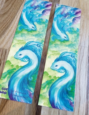 Dragons des vents (Oeuvre originale) – Marque-Page | Namwhan