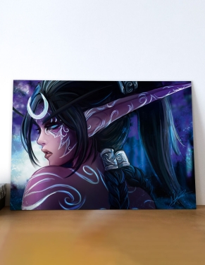 Tyrande Guerrière (World of Warcraft) – Tableau PVC | Namwhan