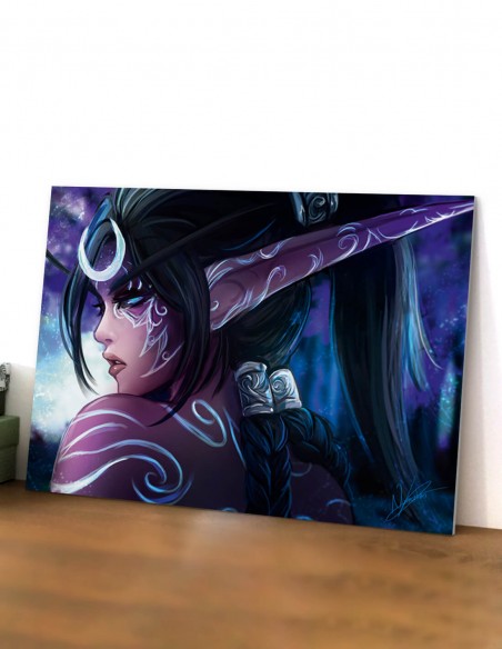 Tyrande Guerrière (World of Warcraft) – Tableau PVC | Namwhan
