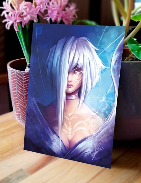 White (Œuvre originale) – Carte | Namwhan