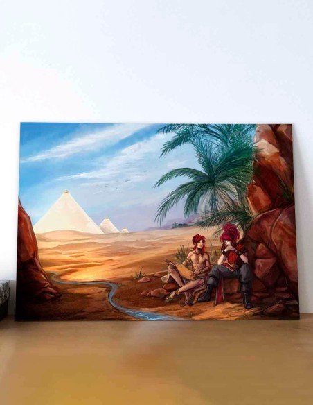 Désert (Œuvre originale) – Tableau PVC | Namwhan