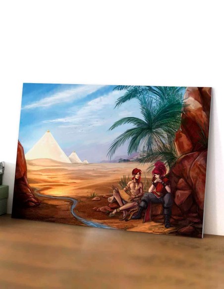 Désert (Œuvre originale) – Tableau PVC | Namwhan