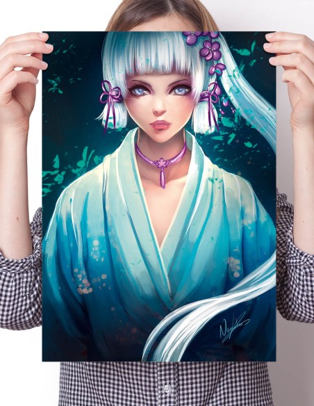 Ayaka (Genshin Impact) – Poster | Namwhan