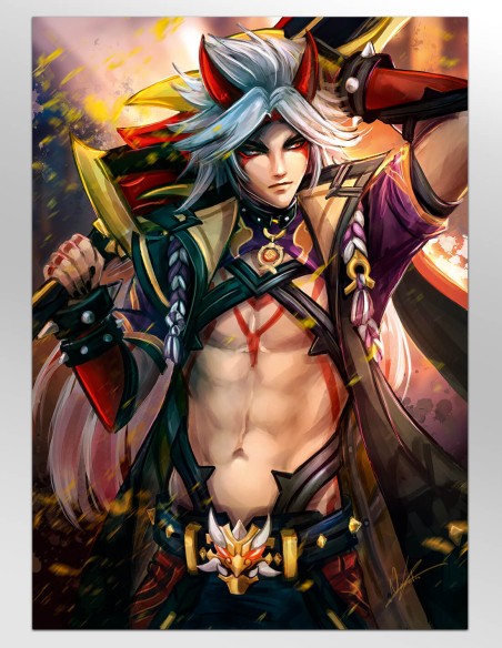 Itto (Genshin Impact) – Poster | Namwhan