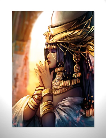 Reine d'Egypte (Œuvre originale) – Tableau PVC | Namwhan