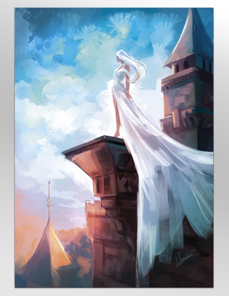 Sentinelle blanche (Œuvre original) – Poster | Namwhan