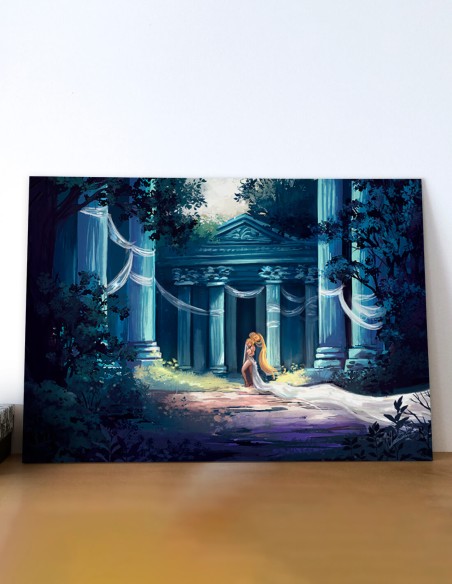 Temples oubliés (Œuvre originale) – Tableau PVC | Namwhan