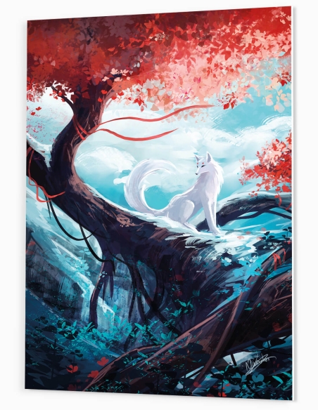 Premières neiges (Œuvre originale) – Tableau PVC | Namwhan