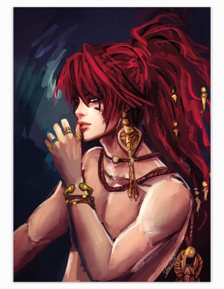 Saëlyth (Oeuvre originale) – Tableau PVC | Namwhan