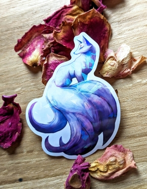 Kitsune du printemps – Stickers | Namwhan