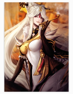 Ningguang (Genshin Impact) – Tableau PVC | Namwhan