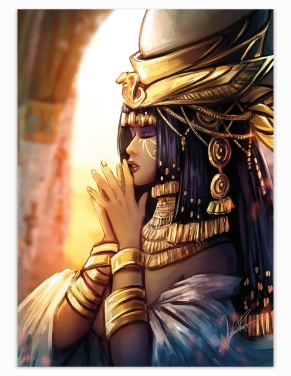 Reine d'Egypte (Œuvre originale) – Tableau PVC | Namwhan