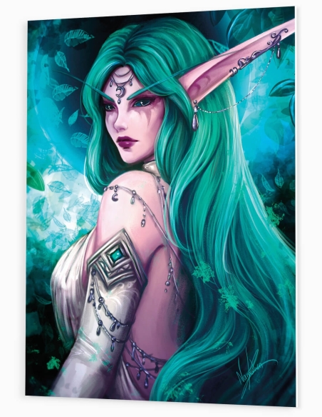 Tyrande Murmevent (World of Warcraft) – Tableau PVC | Namwhan
