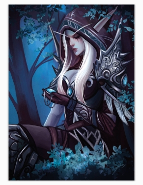 Sylvanas (World of Warcraft) – Tableau PVC | Namwhan