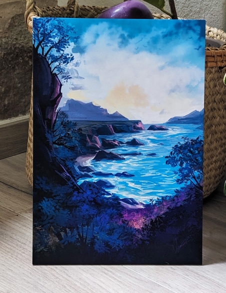 Rivage (Illusration originale) – Tableau PVC | Namwhan
