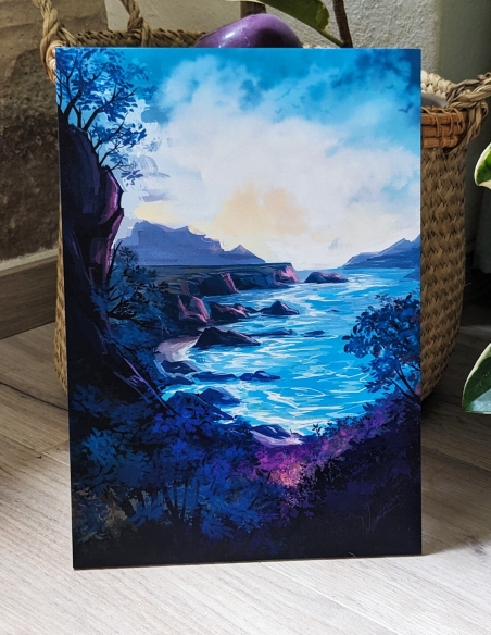 Rivage (Illusration originale) – Tableau PVC | Namwhan