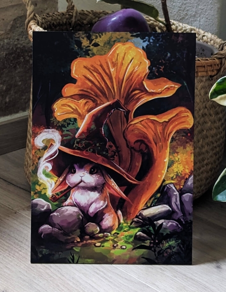 Lapin des chanterelles – Tableau PVC | Namwhan