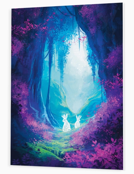 Forêt des songes (Illusration originale) – Tableau PVC | Namwhan