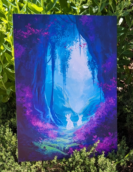 Forêt des songes (Illusration originale) – Tableau PVC | Namwhan