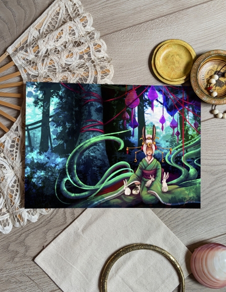 Echos (Oeuvre originale) – Print A4| Namwhan