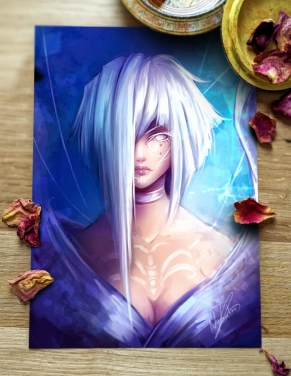 White (Œuvre originale) – Carte | Namwhan
