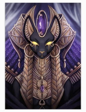 Bastet (Illusration originale) – Tableau PVC | Namwhan