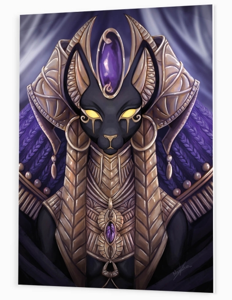 Bastet (Illusration originale) – Tableau PVC | Namwhan
