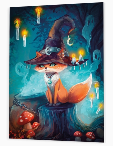 Renard d'halloween (Halloween) – Tableau PVC | Namwhan