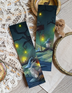 Lapins sorciers (Halloween) – Marque-Page | Namwhan