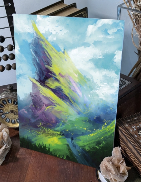 Montagne (Œuvre originale) – Tableau PVC | Namwhan