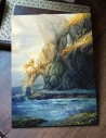 Falaises dorées (Œuvre originale) – Tableau PVC | Namwhan