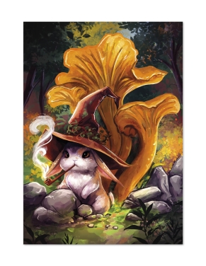 Lapin des chanterelles – Tableau PVC | Namwhan