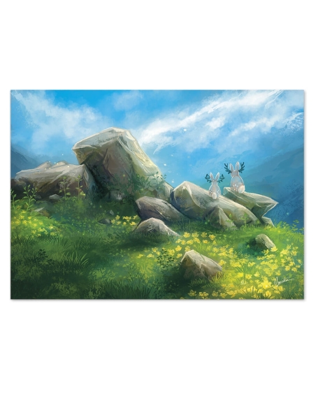 Esprits des prairies (Œuvre originale) – Tableau PVC | Namwhan