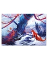 Renard des neiges (Œuvre originale) – Tableau PVC | Namwhan