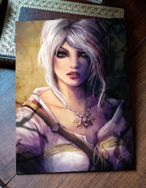 Ciri (The Witcher) – Tableau PVC | Namwhan