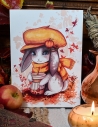 Lapin d'automne (Œuvre originale) – Tableau PVC | Namwhan